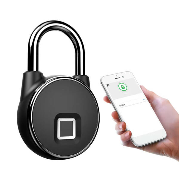 Smart Biometric Fingerprint Password Keyless Dormitory Door Lock with Bluetooth compatible- Anti Theft - Image 4