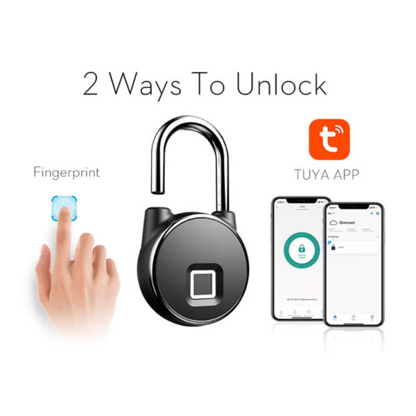 Smart Biometric Fingerprint Password Keyless Dormitory Door Lock with Bluetooth compatible- Anti Theft - Image 6