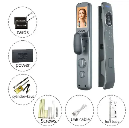 High Tech Door Locking System