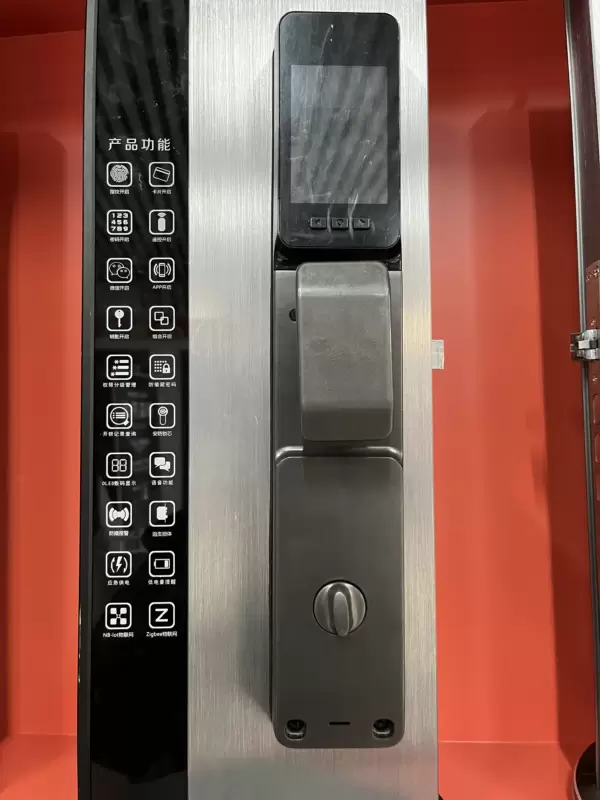 Smart 3D Face Recognition lock with WIFI Aluminium Door Lock - Image 6
